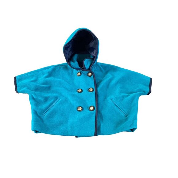 Tea Collection Scotland Eastside Wool Cape Size XS 2-3